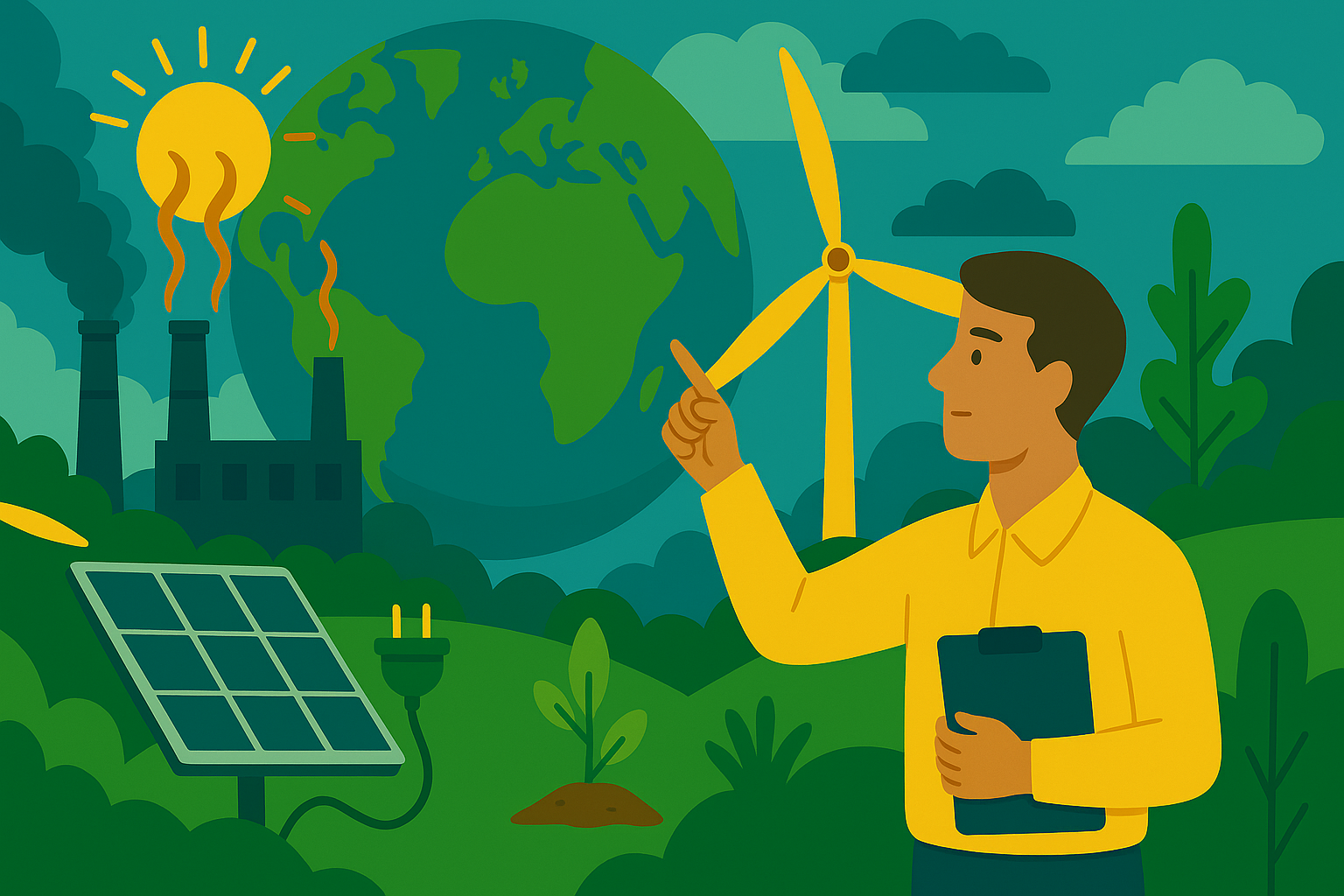 Modulo 2: Riscaldamento globale - Competenze ecologiche pratiche e orientate alla carriera