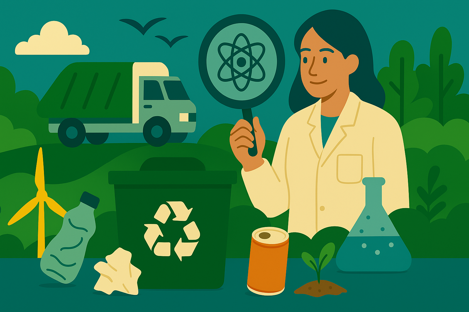 Modul 4: Sammlung und Recycling von Abfällen - Umweltbewusstsein und wissenschaftliche Grundlagen